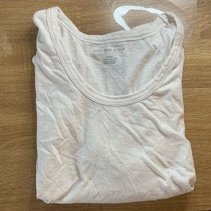 Basic White American Eagle Tee